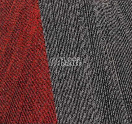 Ковровая плитка Milliken Facet ftr79-82-109 Carmine Anthracit фото 1 | FLOORDEALER